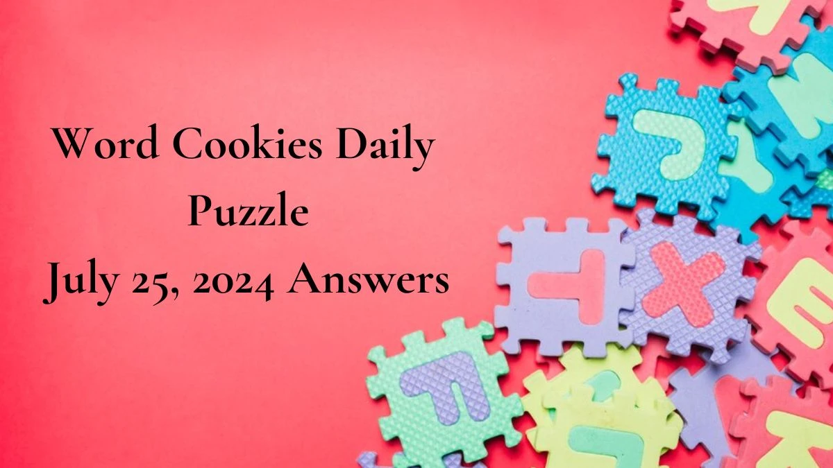 Word Cookies Daily Puzzle July 25, 2024 Answers