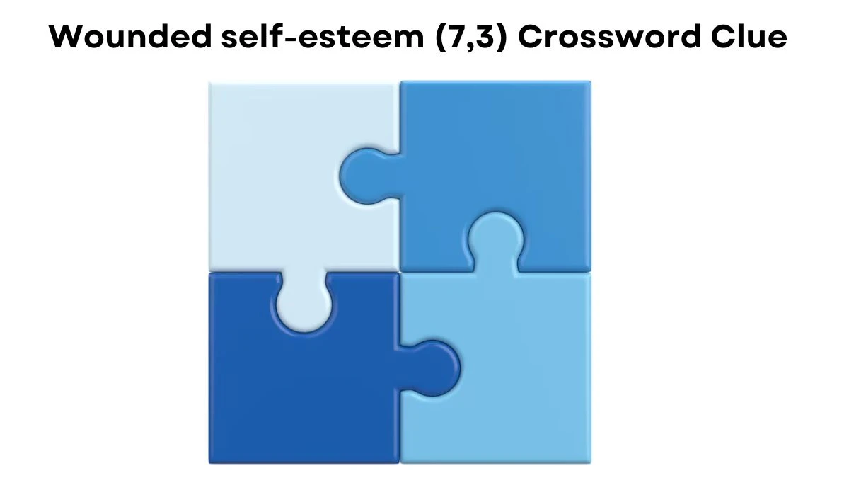 Wounded self-esteem (7,3) Crossword Clue Puzzle Answer from July 30, 2024