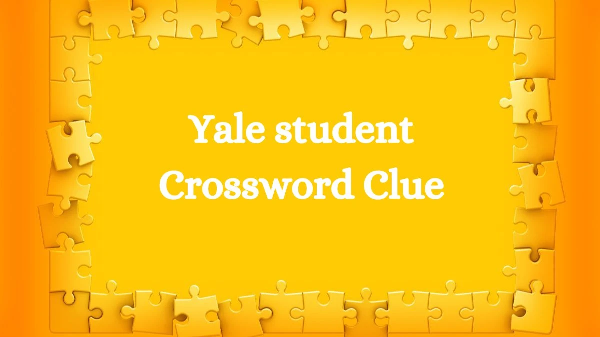 Yale student LA Times Crossword Clue Puzzle Answer from July 13, 2024