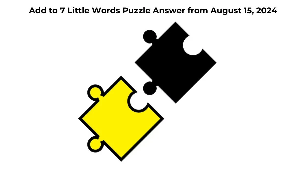 Add to 7 Little Words Puzzle Answer from August 15, 2024