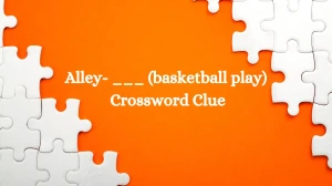 Alley- ___ (basketball play) Daily Themed Crossword Clue Puzzle Answer from August 03, 2024