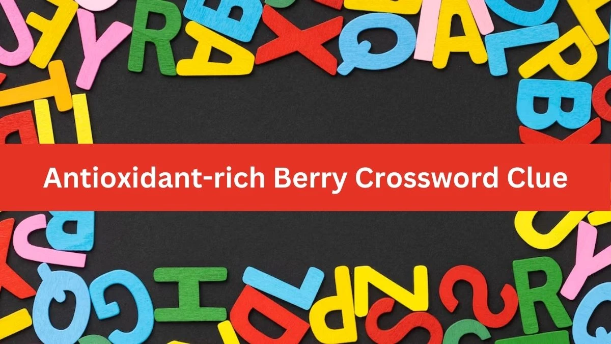 Antioxidant-rich Berry Daily Themed Crossword Clue 4 letters Puzzle Answer from August 14, 2024