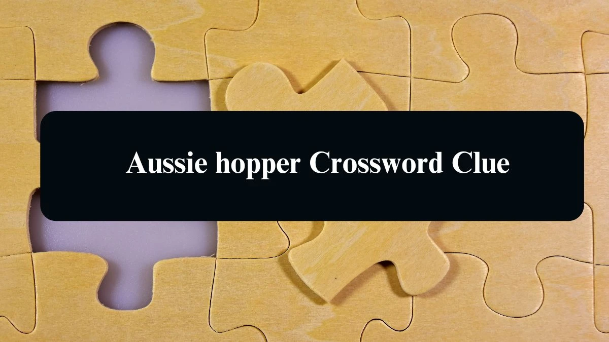 LA Times Aussie hopper Crossword Puzzle Answer from August 21, 2024