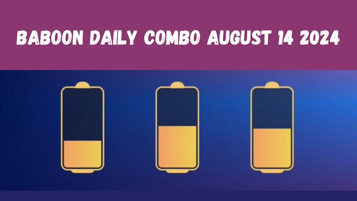 Baboon Daily Combo August 14 2024