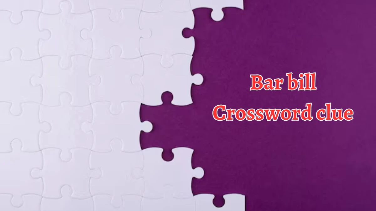 Bar bill Daily Themed Crossword Clue Puzzle Answer from August 20, 2024