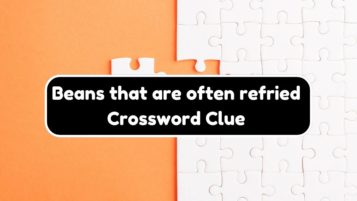 USA Today Beans that are often refried Crossword Clue Puzzle Answer from August 05, 2024