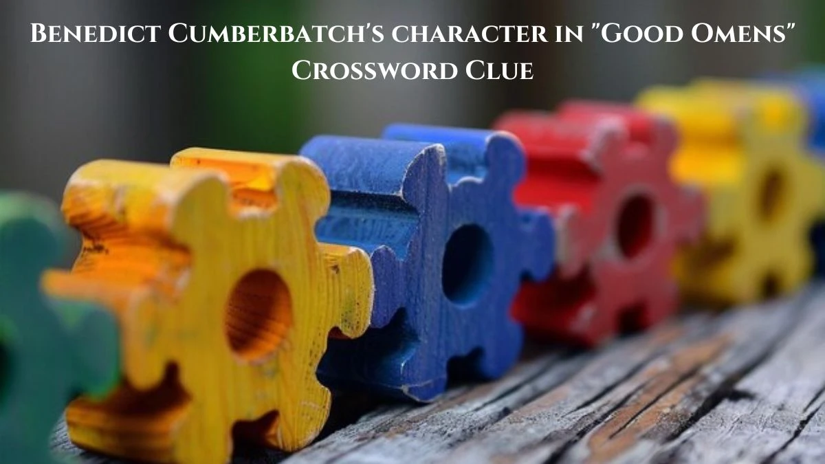 USA Today Benedict Cumberbatch's character in Good Omens Crossword Clue Puzzle Answer from August 06, 2024