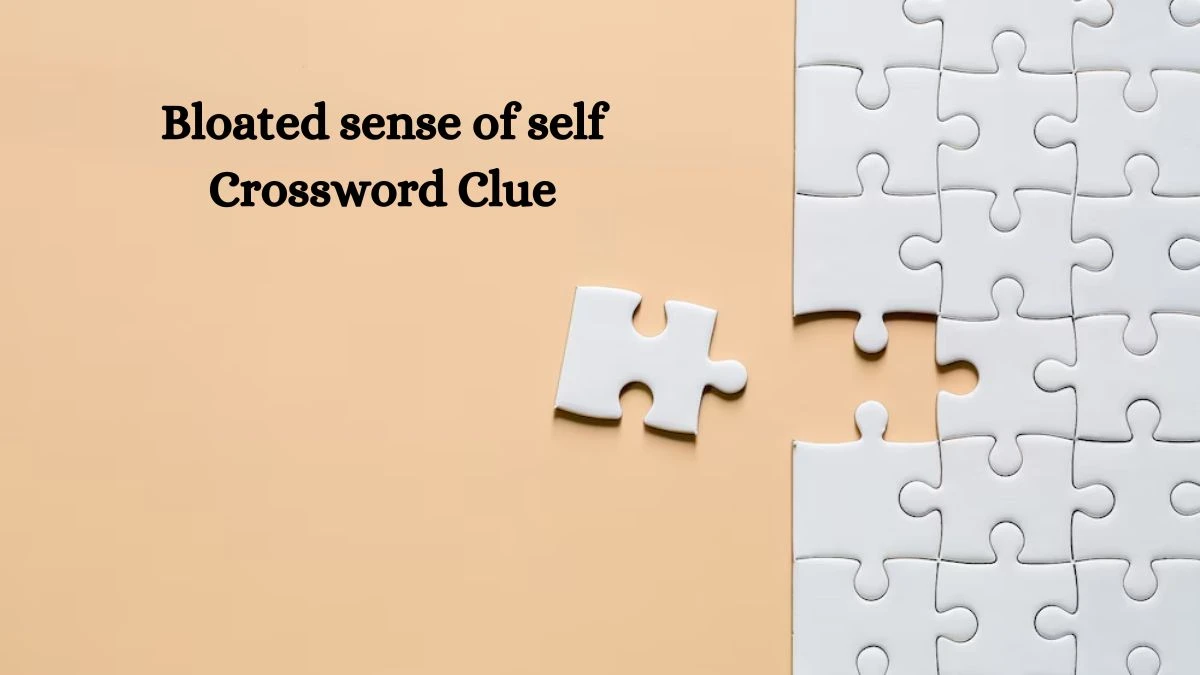 Bloated sense of self Daily Themed Crossword Clue Puzzle Answer from August 20, 2024