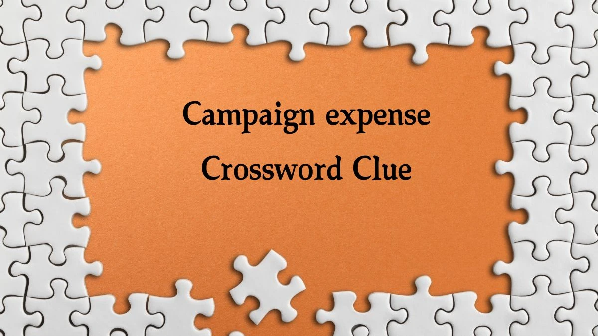 LA Times Campaign expense Crossword Clue Puzzle Answer from August 16, 2024