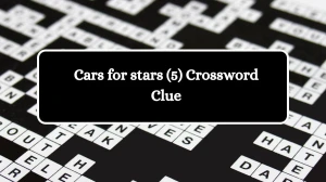 NYT Cars for stars (5) Crossword Clue Puzzle Answer from August 19, 2024