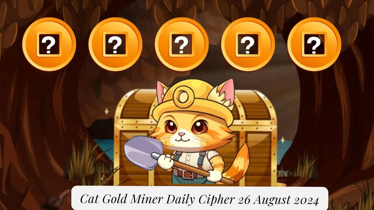 Cat Gold Miner Daily Cipher 26 August 2024 - Today's Morse Code Revealed!