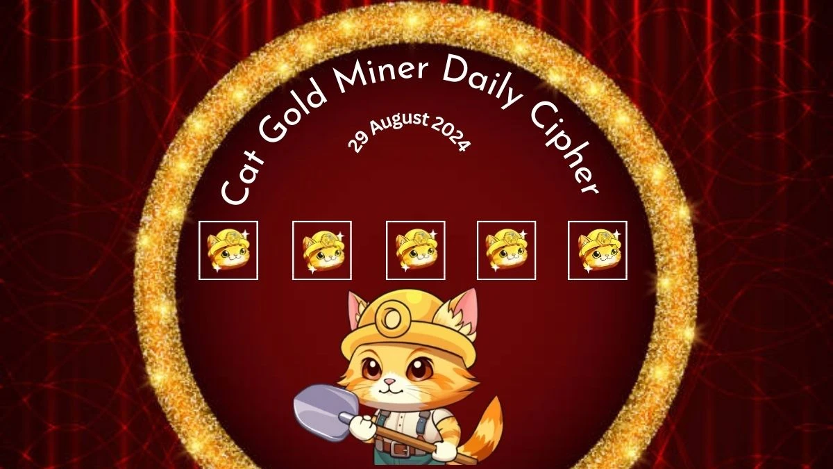 Cat Gold Miner Daily Cipher 29 August 2024 - Get the Code Here!