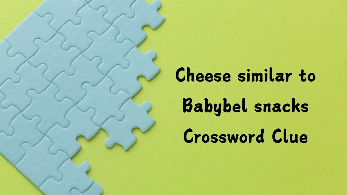 LA Times Cheese similar to Babybel snacks Crossword Clue Puzzle Answer from August 05, 2024