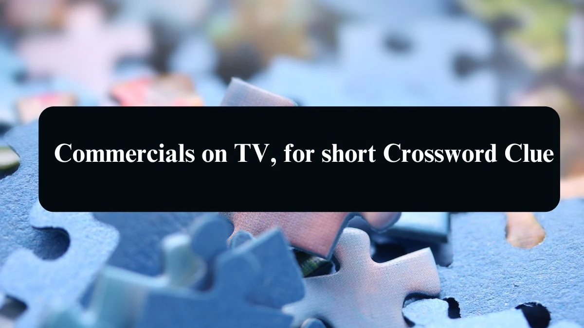 Commercials on TV, for short Daily Themed Crossword Clue Puzzle Answer from August 21, 2024