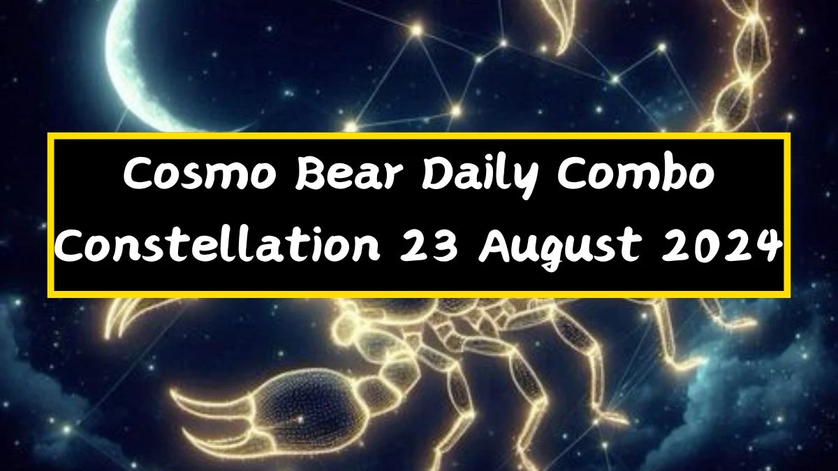 Cosmo Bear Daily Combo Constellation 23 August 2024