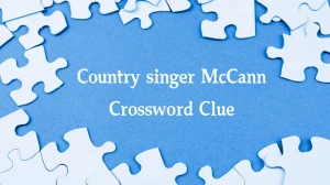 Country singer McCann Daily Commuter Crossword Clue Answers on August 20, 2024