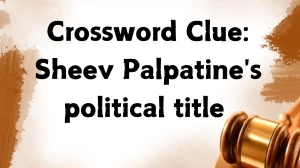 Crossword Clue: Sheev Palpatine's political title Answer as of August 14, 2024