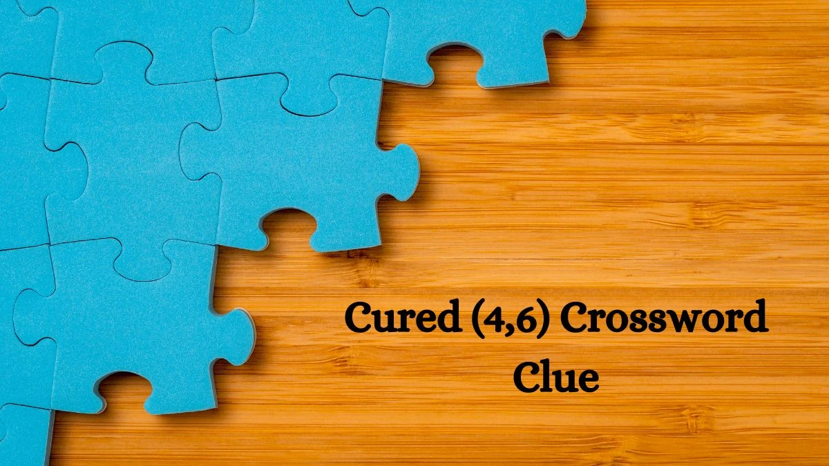 Cured (4,6) Crossword Clue Puzzle Answer from August 13, 2024