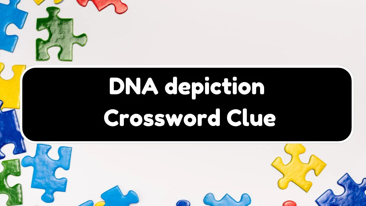 LA Times DNA depiction Crossword Clue Puzzle Answer from August 18, 2024