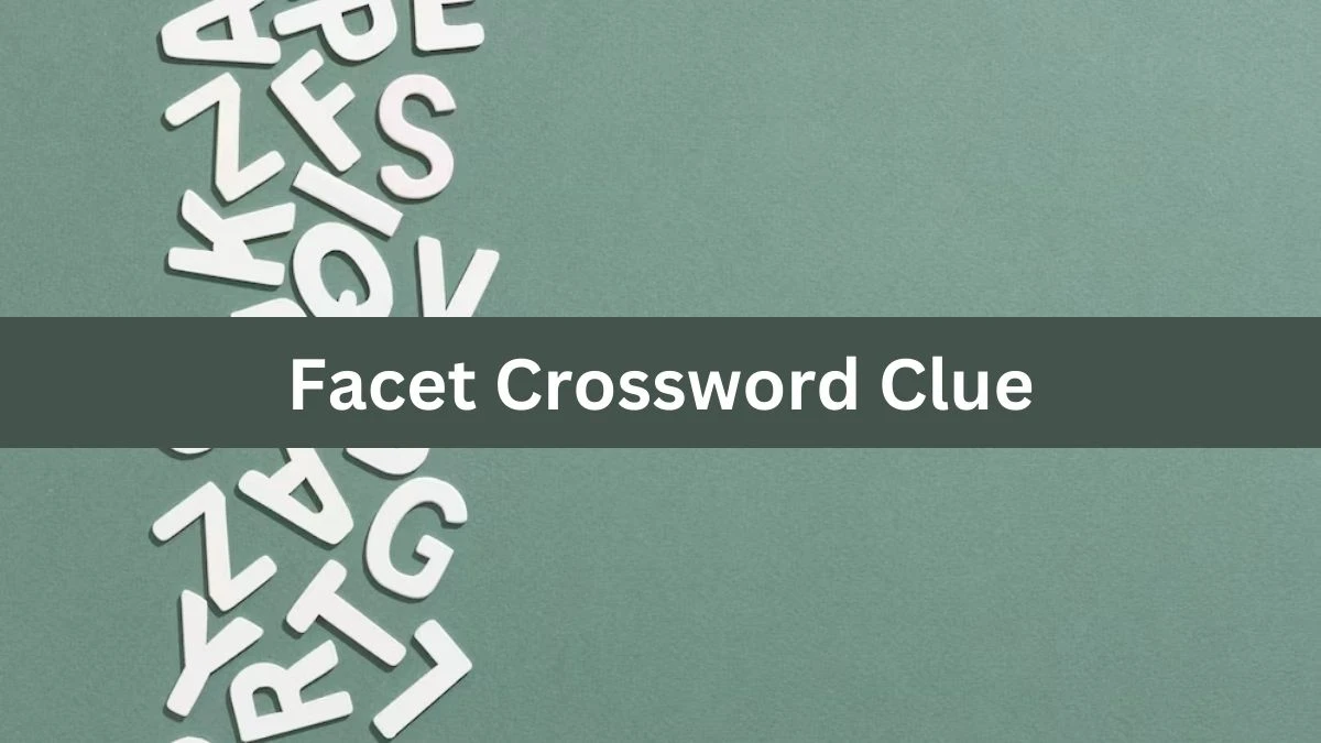 Facet 6 Letters Crossword Clue Puzzle Answer from August 20, 2024 News