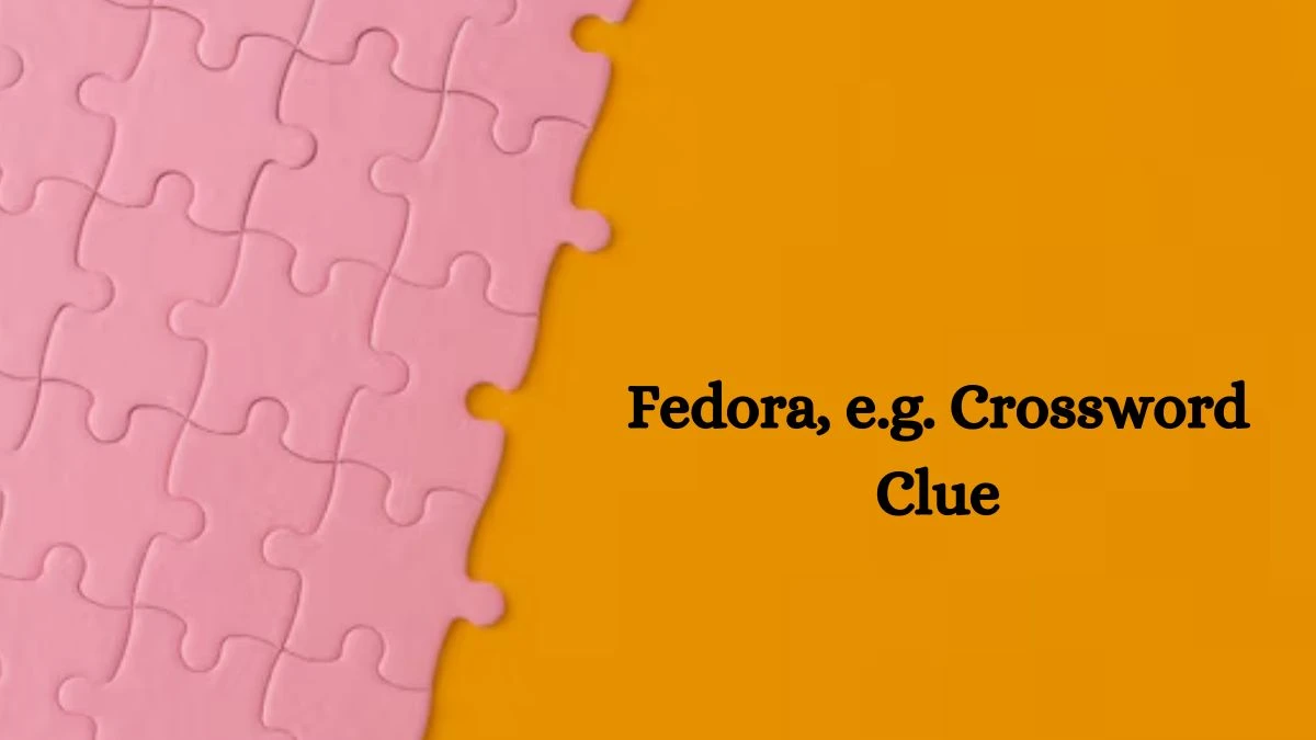 Universal Fedora, e.g. Crossword Clue Puzzle Answer from August 08, 2024