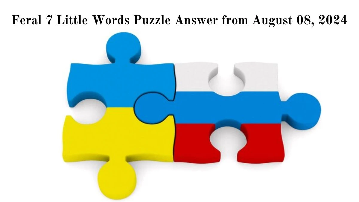 Feral 7 Little Words Puzzle Answer from August 08, 2024