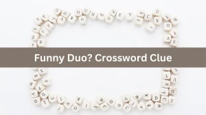 LA Times Funny Duo? Crossword Clue Puzzle Answer from August 15, 2024