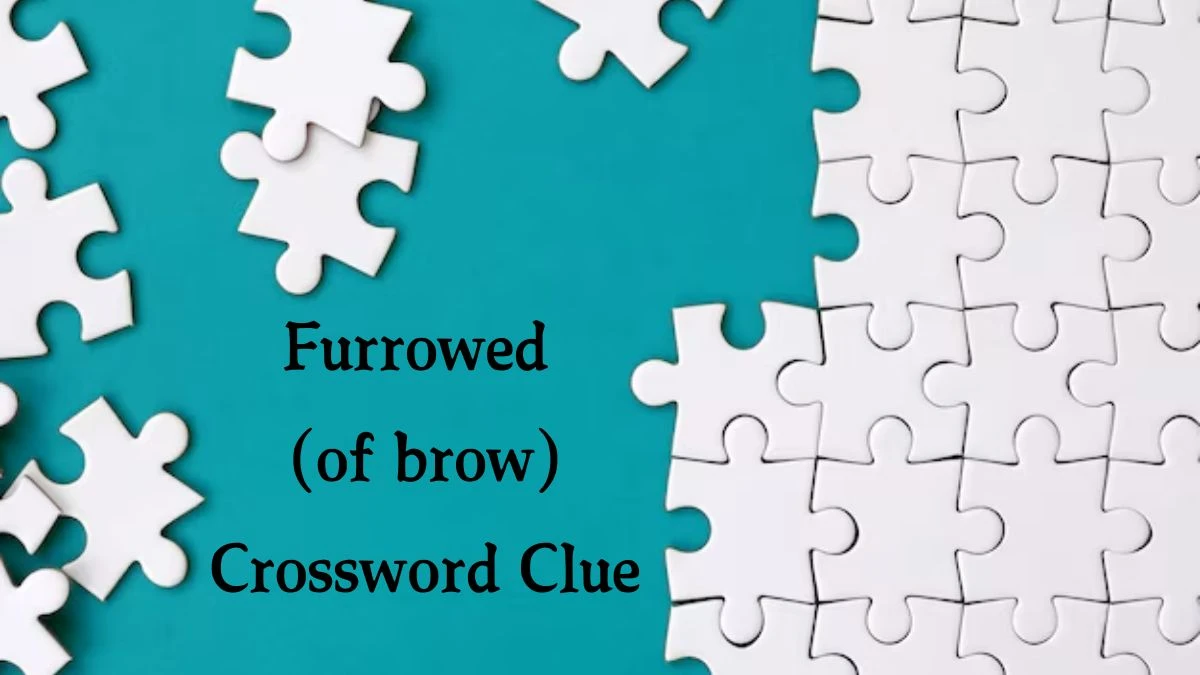 Furrowed (of brow) (5) Crossword Clue Answers on August 07, 2024