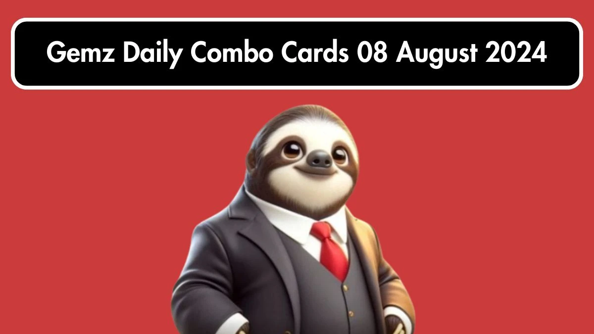 Gemz Daily Combo Cards 08 August 2024