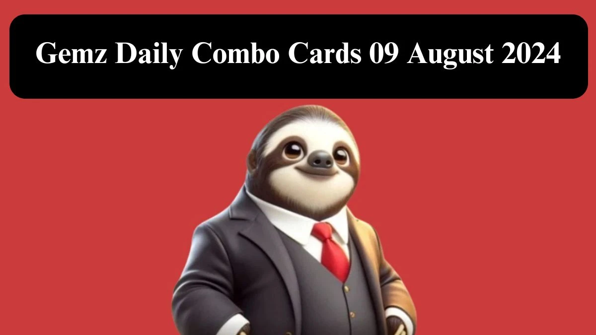 Gemz Daily Combo Cards 09 August 2024