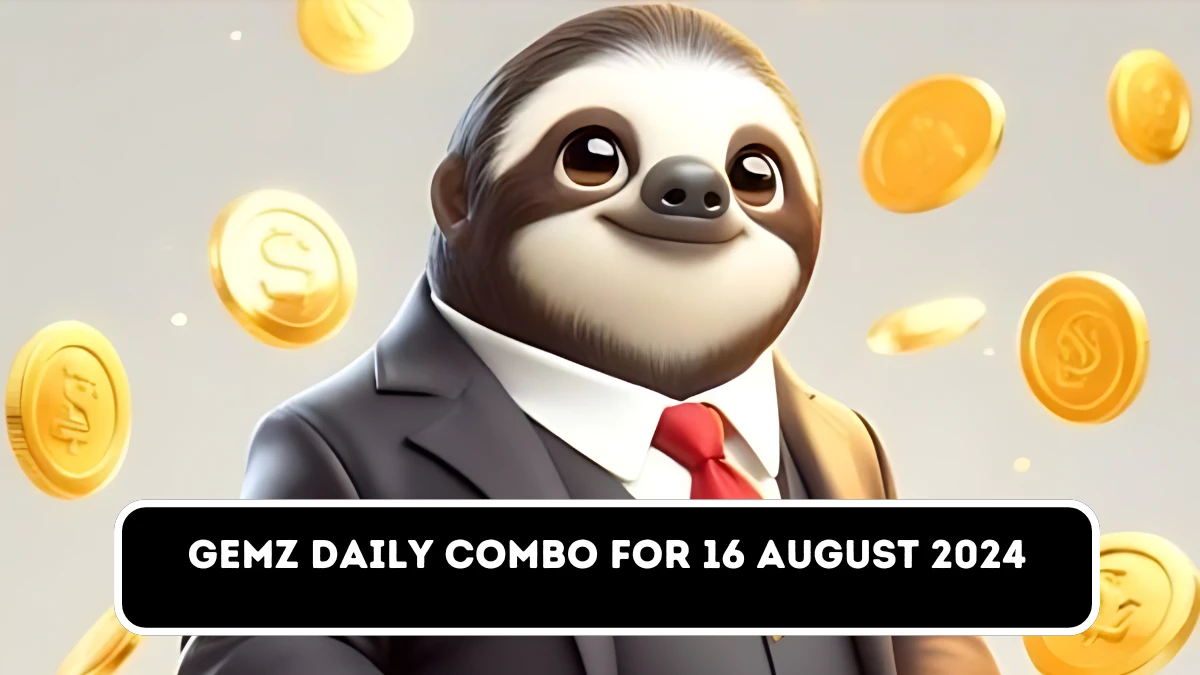 Gemz Daily Combo For 16 August 2024