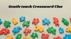 Gentle touch Crossword Clue Puzzle Answer from August 01, 2024