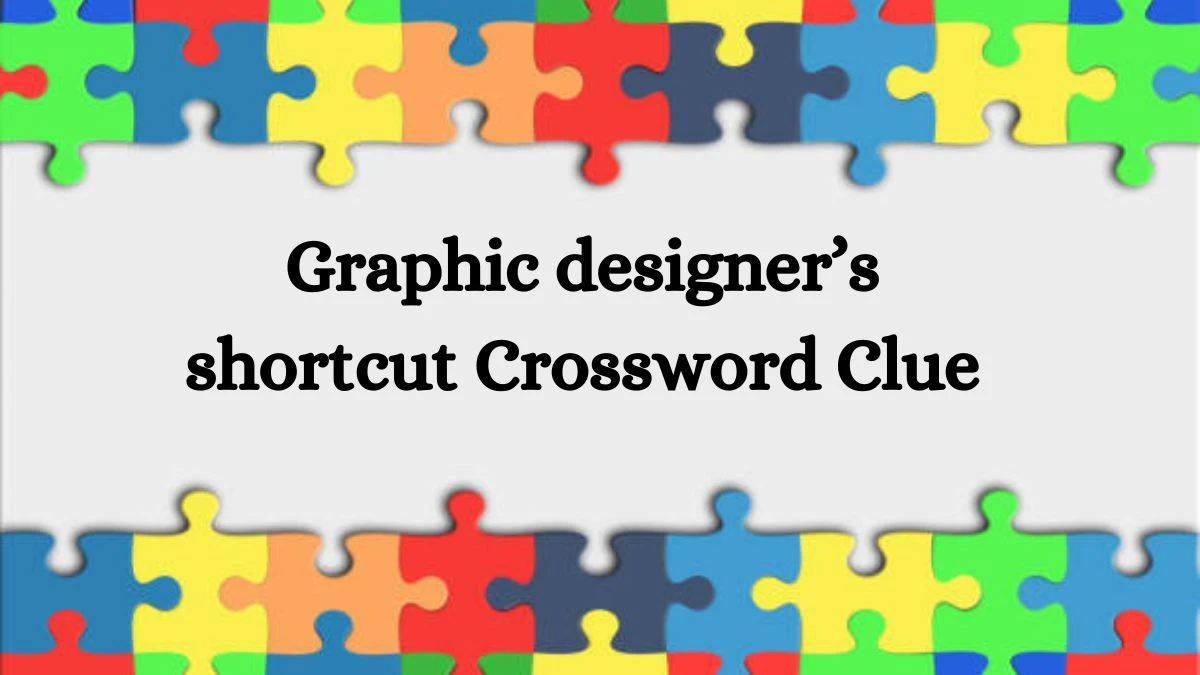 NYT Graphic designer’s shortcut Crossword Clue Puzzle Answer from August 31, 2024