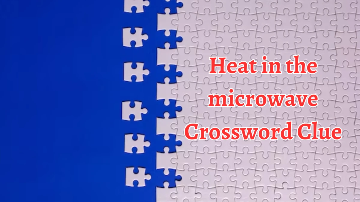 NYT Heat in the microwave Crossword Clue Puzzle Answer from August 13, 2024