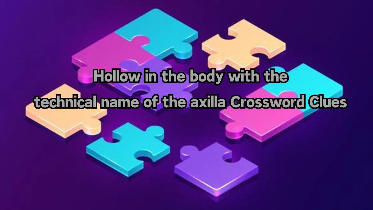 Hollow in the body with the technical name of the axilla Crossword Clue Answers on August 12, 2024