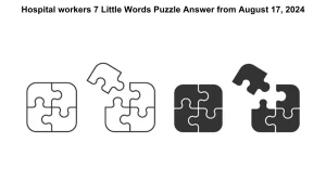 Hospital workers 7 Little Words Puzzle Answer from August 17, 2024