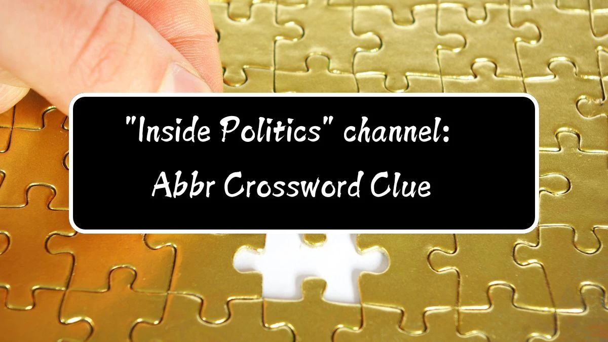 Inside Politics channel: Abbr. Daily Themed Crossword Clue Puzzle Answer from August 12, 2024