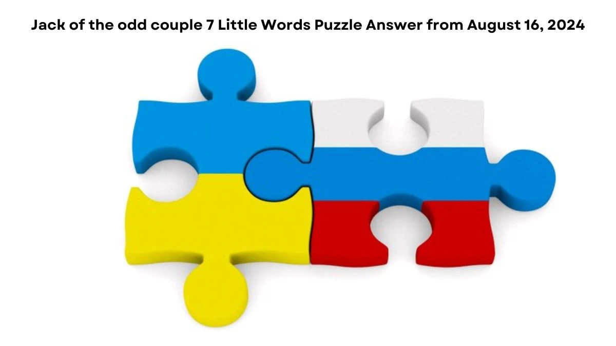 Jack of the odd couple 7 Little Words Puzzle Answer from August 16, 2024