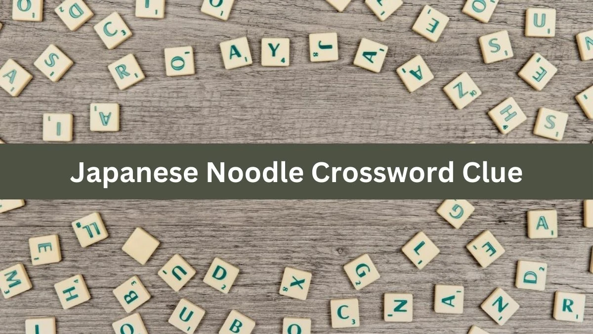 NYT Japanese Noodle Crossword Clue Puzzle Answer from August 21, 2024