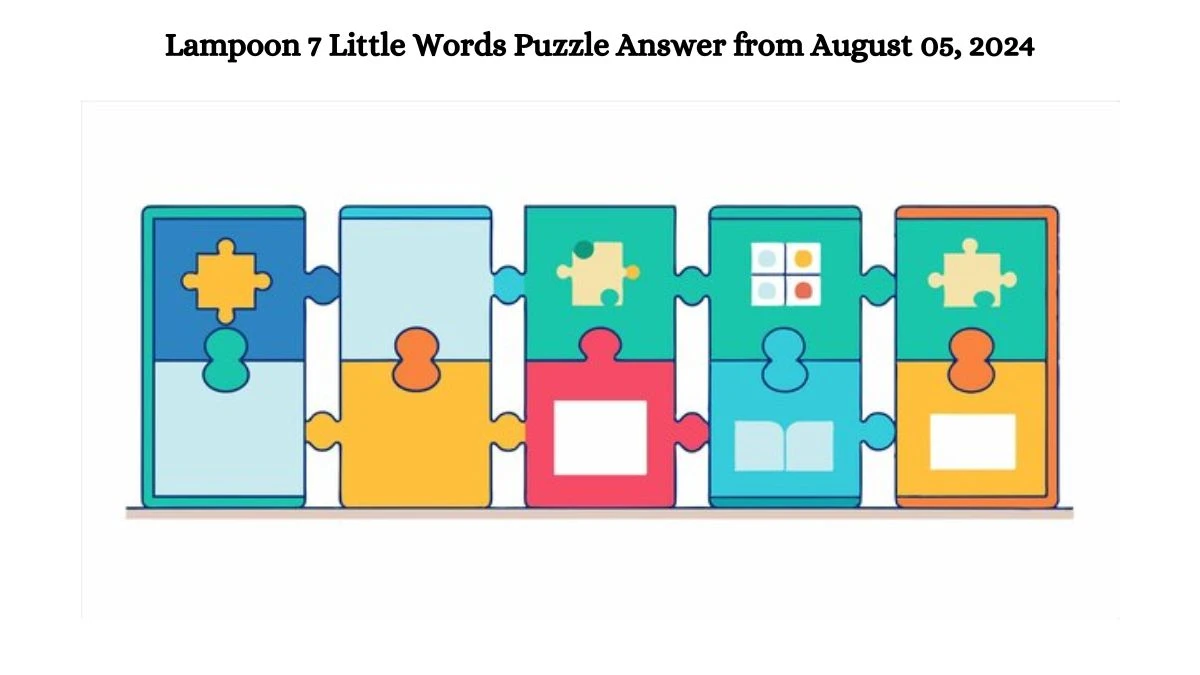 Lampoon 7 Little Words Puzzle Answer from August 05, 2024