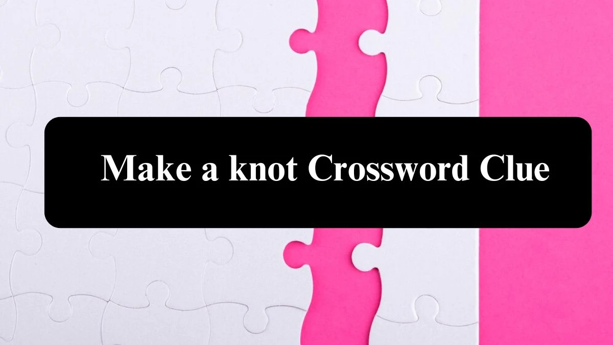 Daily Themed Make a knot Crossword Clue Puzzle Answer from August 02, 2024