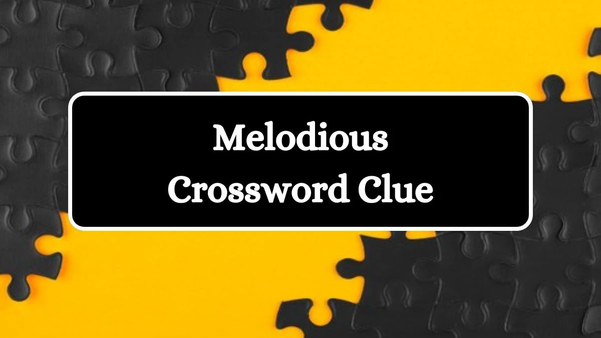 LA Times Melodious Crossword Puzzle Answer from August 09, 2024