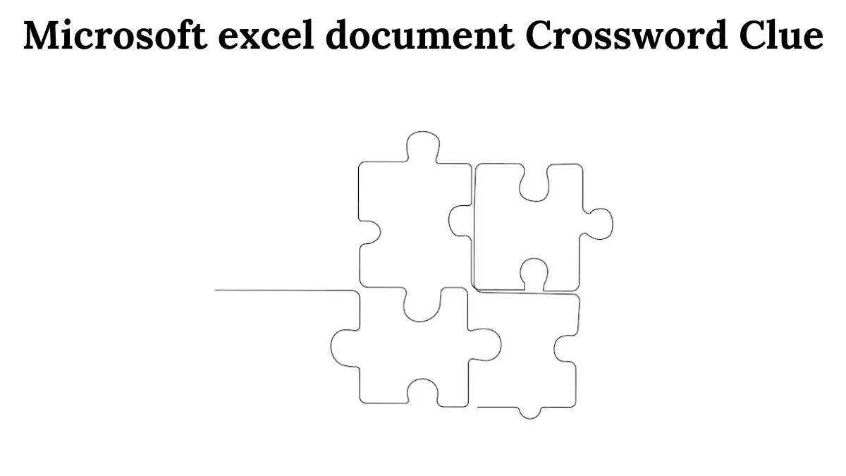 Microsoft excel document 7 Little Words Puzzle Answer from August 02, 2024