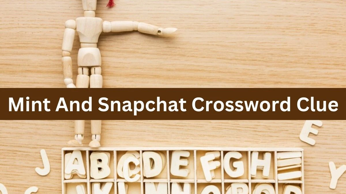 Mint And Snapchat Crossword Clue Answers on August 01, 2024