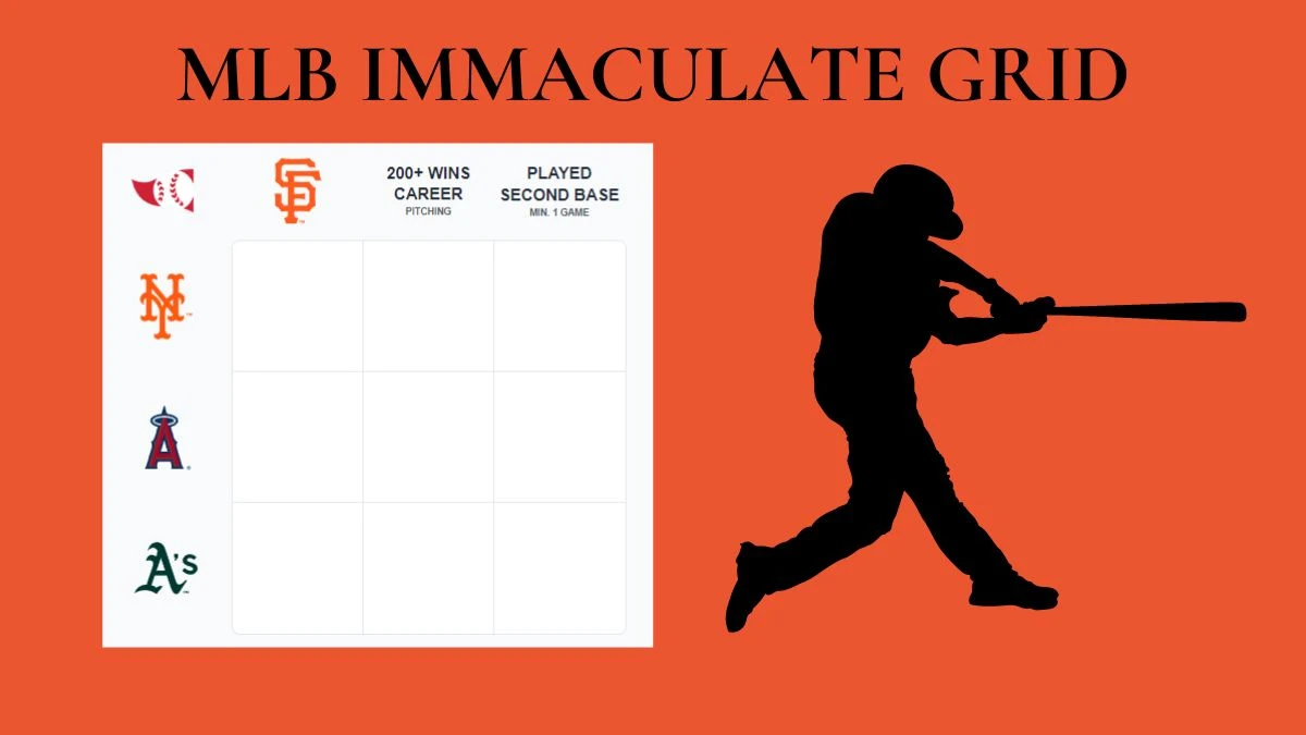 Which MLB player who played for both the New York Mets and the San Francisco Giants? MLB Immaculate Grid Answers for August 02 2024