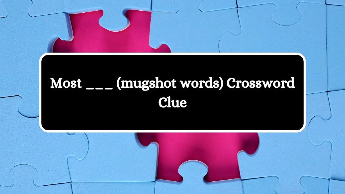 Most ___ (mugshot words) Daily Themed Crossword Clue Puzzle Answer from August 11, 2024