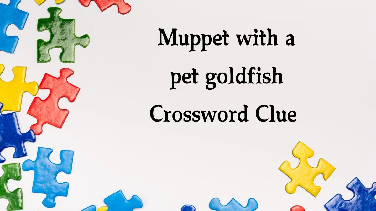 USA Today Muppet with a pet goldfish Crossword Clue Puzzle Answer from August 22, 2024