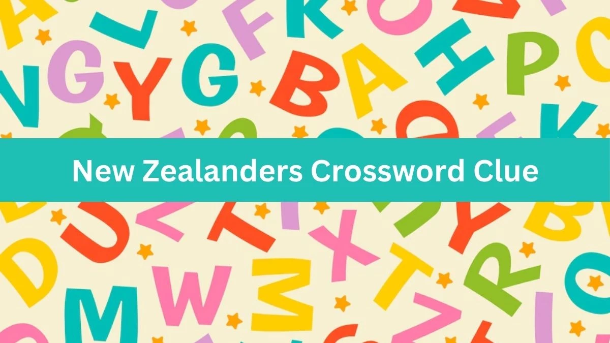 New Zealanders Crossword Clue Puzzle Answer from August 14, 2024