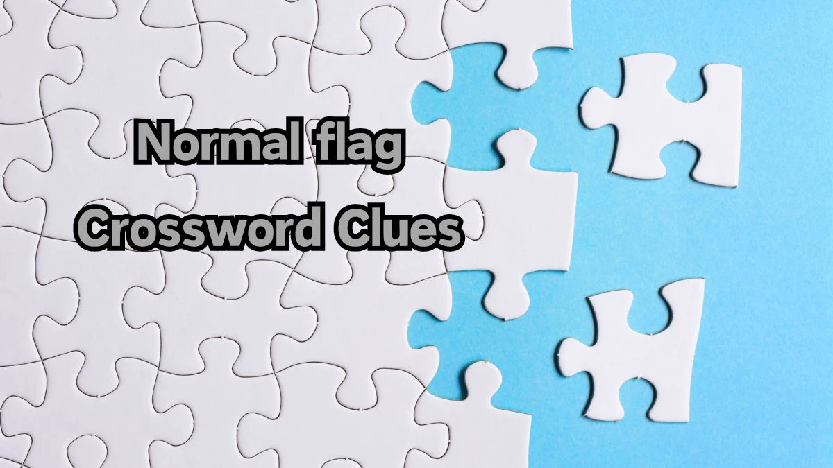 Normal flag Crossword Clue Answers on August 12, 2024