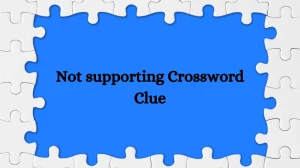 LA Times Not supporting Crossword Puzzle Answer from August 20, 2024